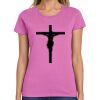 Montangelo Women's Heavy Cotton 100% Cotton T Shirt Thumbnail