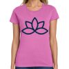 Montangelo Women's Heavy Cotton 100% Cotton T Shirt Thumbnail