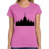 Montangelo Women's Heavy Cotton 100% Cotton T Shirt Thumbnail