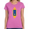 Montangelo Women's Heavy Cotton 100% Cotton T Shirt Thumbnail