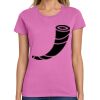 Montangelo Women's Heavy Cotton 100% Cotton T Shirt Thumbnail