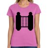 Montangelo Women's Heavy Cotton 100% Cotton T Shirt Thumbnail