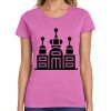 Montangelo Women's Heavy Cotton 100% Cotton T Shirt Thumbnail