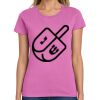 Montangelo Women's Heavy Cotton 100% Cotton T Shirt Thumbnail