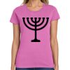 Montangelo Women's Heavy Cotton 100% Cotton T Shirt Thumbnail