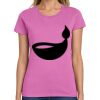 Montangelo Women's Heavy Cotton 100% Cotton T Shirt Thumbnail