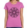 Montangelo Women's Heavy Cotton 100% Cotton T Shirt Thumbnail