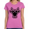 Montangelo Women's Heavy Cotton 100% Cotton T Shirt Thumbnail