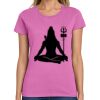 Montangelo Women's Heavy Cotton 100% Cotton T Shirt Thumbnail