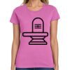 Montangelo Women's Heavy Cotton 100% Cotton T Shirt Thumbnail