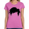 Montangelo Women's Heavy Cotton 100% Cotton T Shirt Thumbnail
