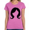 Montangelo Women's Heavy Cotton 100% Cotton T Shirt Thumbnail
