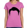 Montangelo Women's Heavy Cotton 100% Cotton T Shirt Thumbnail