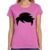 Montangelo Women's Heavy Cotton 100% Cotton T Shirt Thumbnail