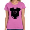 Montangelo Women's Heavy Cotton 100% Cotton T Shirt Thumbnail
