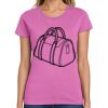 Montangelo Women's Heavy Cotton 100% Cotton T Shirt Thumbnail