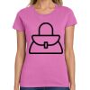 Montangelo Women's Heavy Cotton 100% Cotton T Shirt Thumbnail