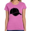 Montangelo Women's Heavy Cotton 100% Cotton T Shirt Thumbnail