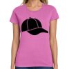Montangelo Women's Heavy Cotton 100% Cotton T Shirt Thumbnail