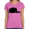 Montangelo Women's Heavy Cotton 100% Cotton T Shirt Thumbnail