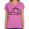 Montangelo Women's Heavy Cotton 100% Cotton T Shirt Thumbnail