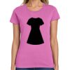 Montangelo Women's Heavy Cotton 100% Cotton T Shirt Thumbnail
