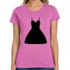 Montangelo Women's Heavy Cotton 100% Cotton T Shirt Thumbnail