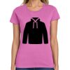 Montangelo Women's Heavy Cotton 100% Cotton T Shirt Thumbnail