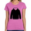 Montangelo Women's Heavy Cotton 100% Cotton T Shirt Thumbnail