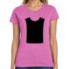 Montangelo Women's Heavy Cotton 100% Cotton T Shirt Thumbnail