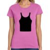 Montangelo Women's Heavy Cotton 100% Cotton T Shirt Thumbnail