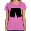 Montangelo Women's Heavy Cotton 100% Cotton T Shirt Thumbnail