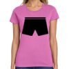Montangelo Women's Heavy Cotton 100% Cotton T Shirt Thumbnail
