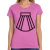 Montangelo Women's Heavy Cotton 100% Cotton T Shirt Thumbnail