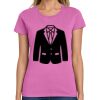 Montangelo Women's Heavy Cotton 100% Cotton T Shirt Thumbnail
