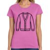 Montangelo Women's Heavy Cotton 100% Cotton T Shirt Thumbnail