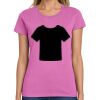 Montangelo Women's Heavy Cotton 100% Cotton T Shirt Thumbnail