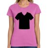Montangelo Women's Heavy Cotton 100% Cotton T Shirt Thumbnail