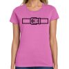 Montangelo Women's Heavy Cotton 100% Cotton T Shirt Thumbnail