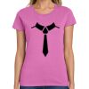 Montangelo Women's Heavy Cotton 100% Cotton T Shirt Thumbnail