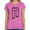 Montangelo Women's Heavy Cotton 100% Cotton T Shirt Thumbnail