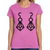Montangelo Women's Heavy Cotton 100% Cotton T Shirt Thumbnail