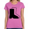 Montangelo Women's Heavy Cotton 100% Cotton T Shirt Thumbnail