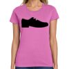 Montangelo Women's Heavy Cotton 100% Cotton T Shirt Thumbnail