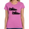 Montangelo Women's Heavy Cotton 100% Cotton T Shirt Thumbnail