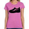 Montangelo Women's Heavy Cotton 100% Cotton T Shirt Thumbnail