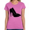 Montangelo Women's Heavy Cotton 100% Cotton T Shirt Thumbnail