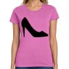Montangelo Women's Heavy Cotton 100% Cotton T Shirt Thumbnail