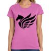 Montangelo Women's Heavy Cotton 100% Cotton T Shirt Thumbnail