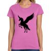 Montangelo Women's Heavy Cotton 100% Cotton T Shirt Thumbnail
